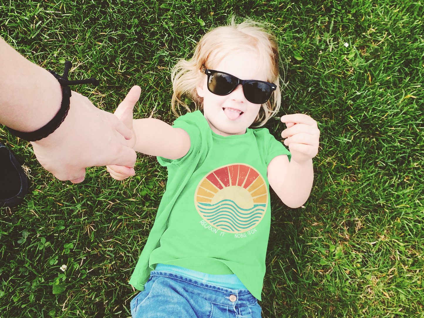 Neon Sunset Youth Tee